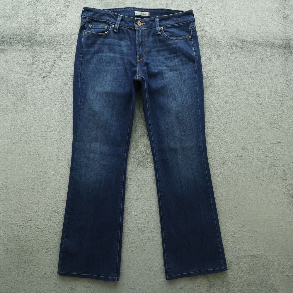 Levi's 545 Jeans Women's Size 10M Blue Low Bootcut Denim 30.5" Inseam Stretch